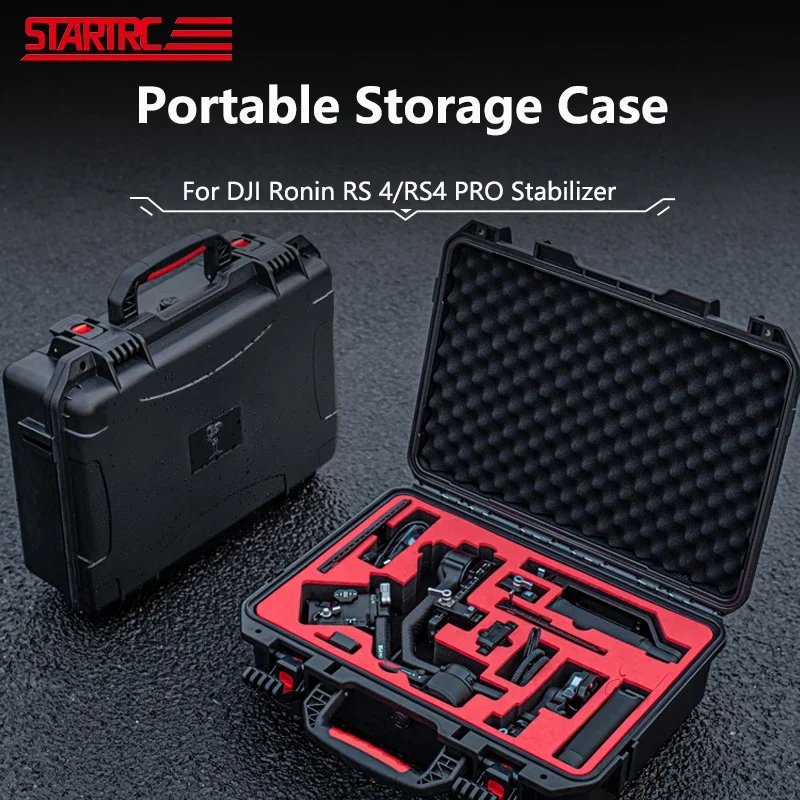 

B-M STARTRC Hard Storage Case for DJI Ronin RS 4/RS4 PRO Stabilizer Accessories Carrying Case Portable Suitcase Waterproof Box