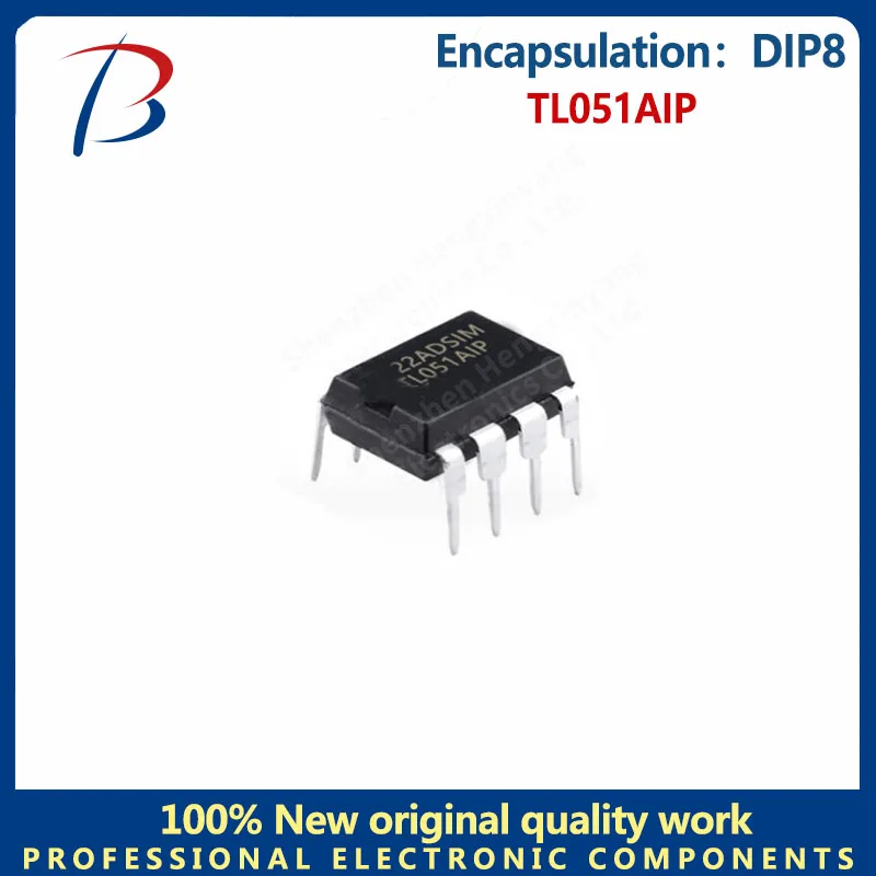 10pcs TL051AIP package DIP8 Input op amp loudspeaker screen printing TL051AIP