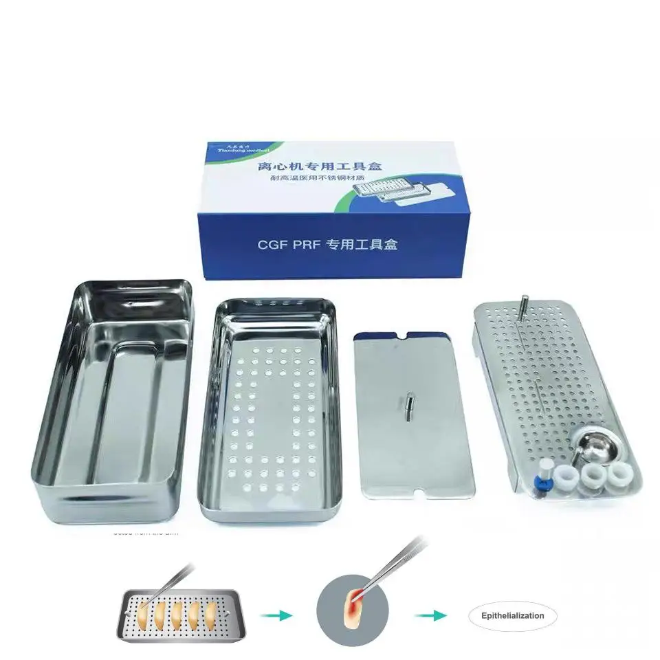 

Dental CGF PRF Instrument Box Implant Surgery Tool Kit Case Centrifuge Instrument Box Implant Surgery Kit Box