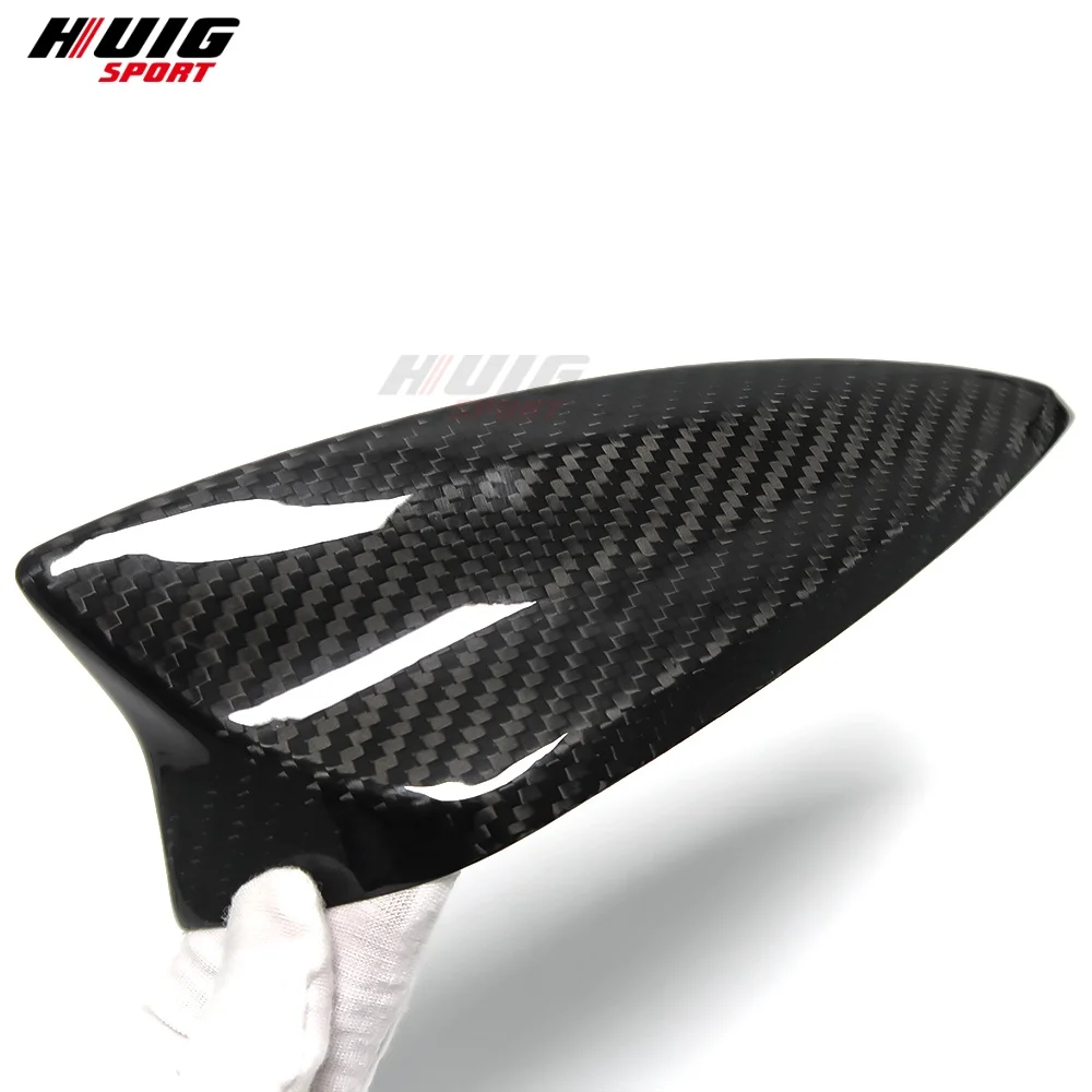Car Antenna Roof Shark Fin Cap Cover Trim For Chevrolet Camaro LS LT1 LT SS Coupe Convertible 2016+ Real Carbon Fiber Accessory view 5