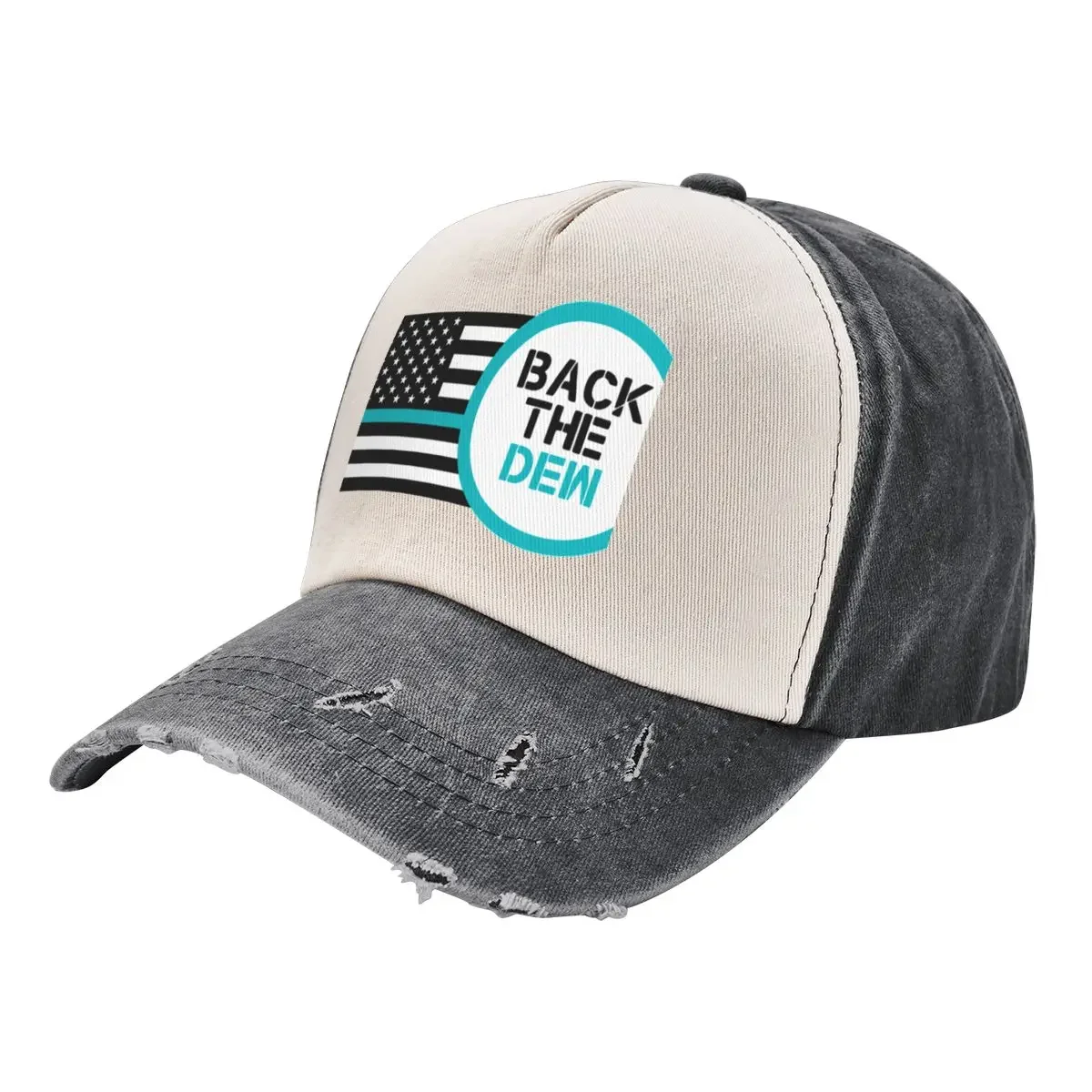 Back the Dew | Baja Blast Pride | Thin Dew Line Baseball Cap Rave Sun Cap Women Men's