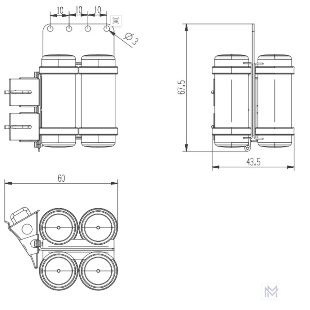 Exclusive Gas Tank Diy Decorative Accessories For 1/14 Tamiya RC Lesu Scania Man Mercedes-Benz Truck Dump Parts