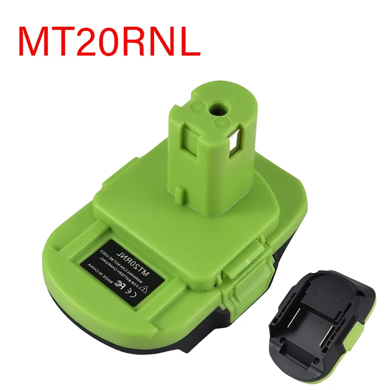 

For Makita 18V Lithium Ion Batteries for Converting Ryobi 18V Utility Batteries MT20RNL Ryobi 18V Battery Converter Adapter