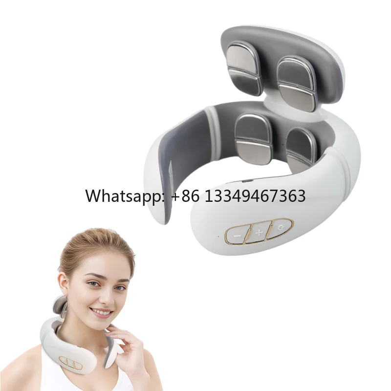High Rated Electric Neck and Shoulder Massager Pulse Cervical Massager Back and Wireless Neck Massager