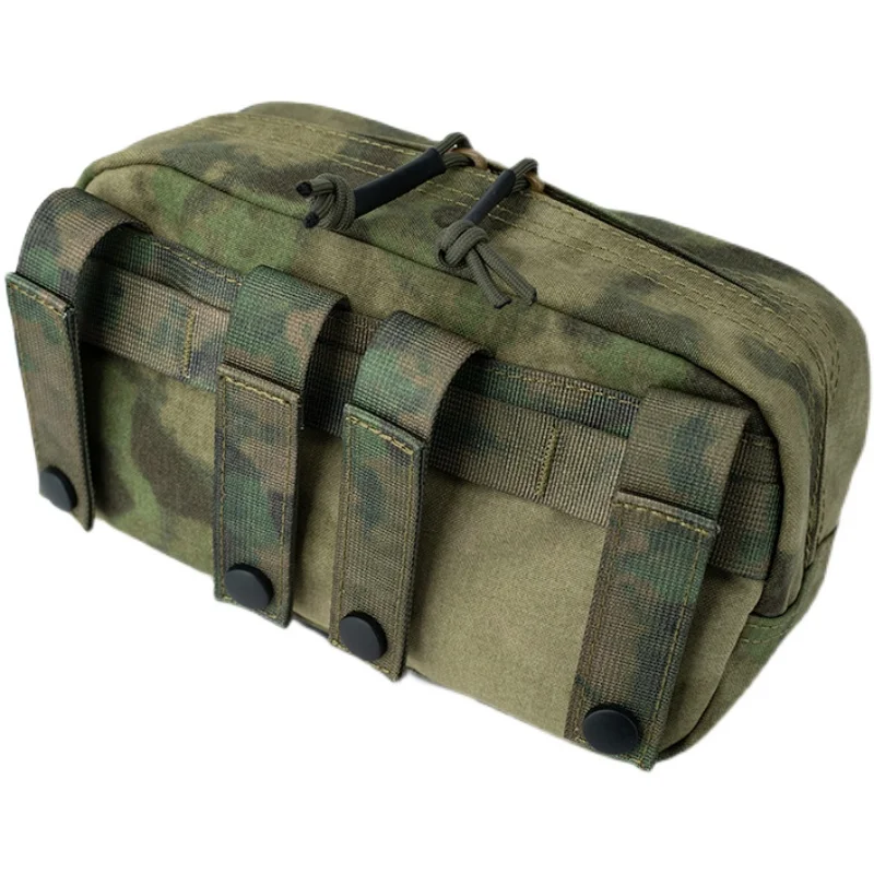 Militar Fan Vest Sundry Bag, Saco de armazenamento de ferramentas diversos ao ar livre, Ruína Verde Camuflagem Acessório Bag