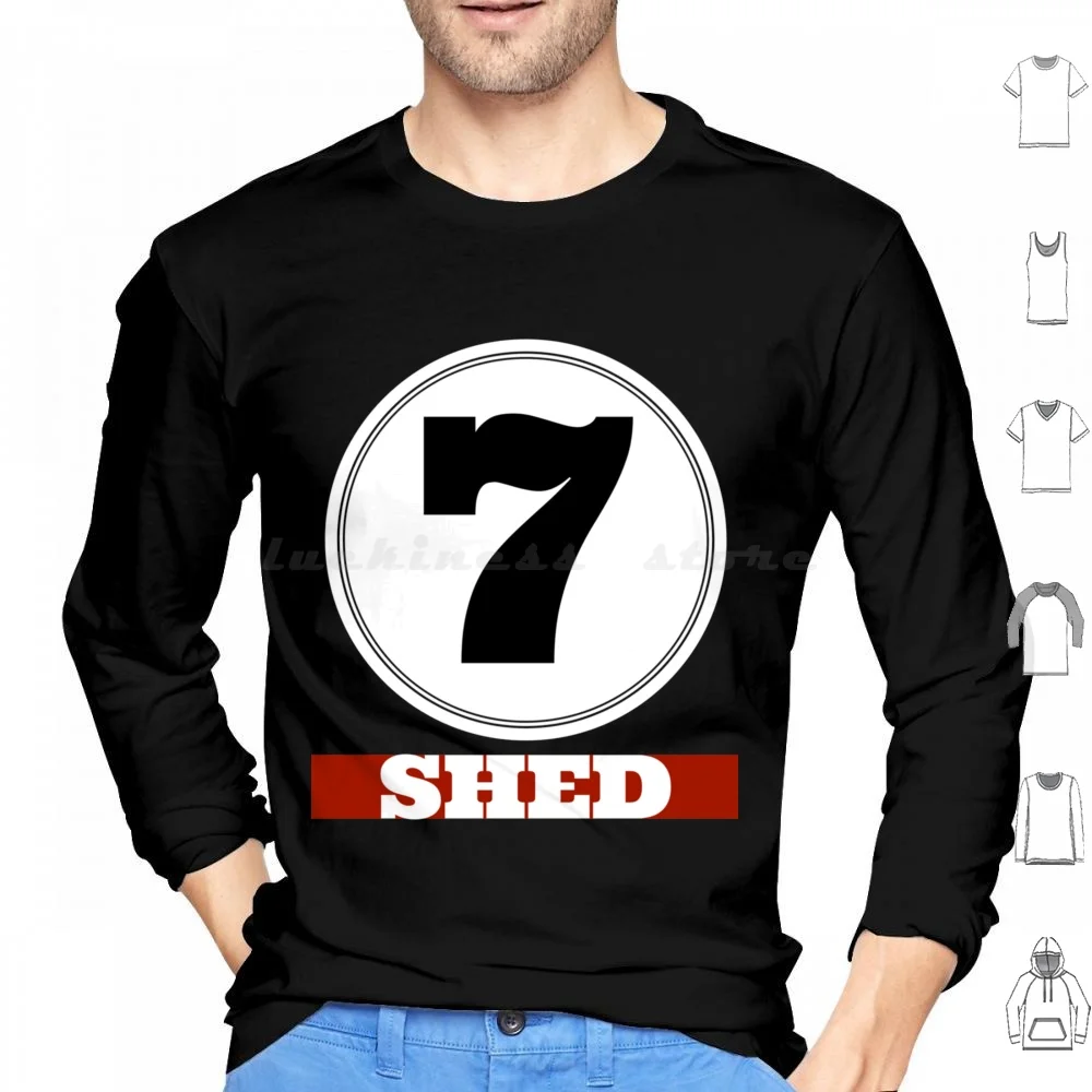 Kocudot Shed Seven Hoodie cotton Long Sleeve Shed Seven Kocudot Music Band Shed Seven Punk Kocudot Forever Kocudot Shed