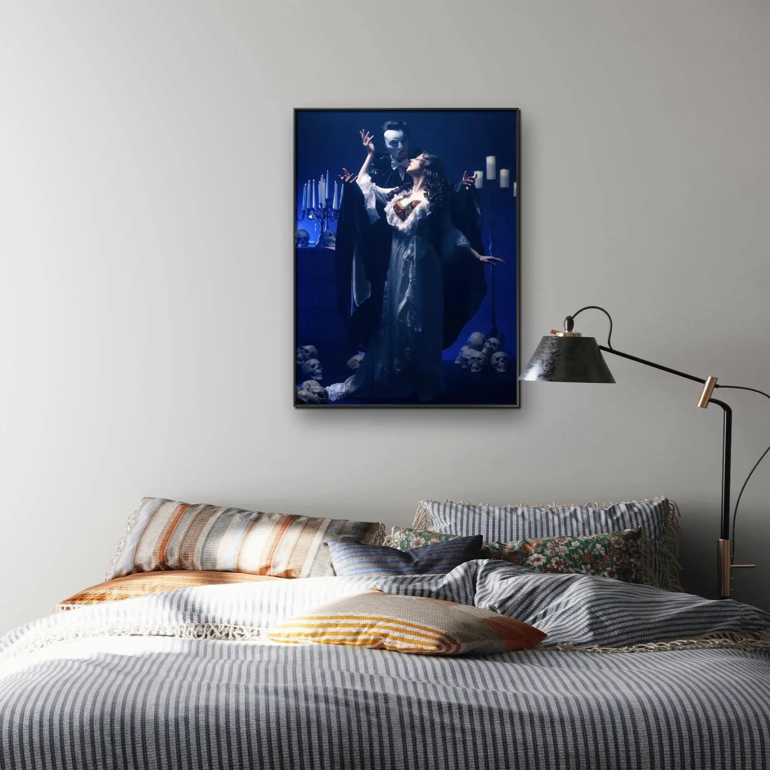 Romatic Love Movie The Phantom Of The Opera Diamond Art Painting Cross Stitch Gerard Butler Rhinestone Picture Room Decor