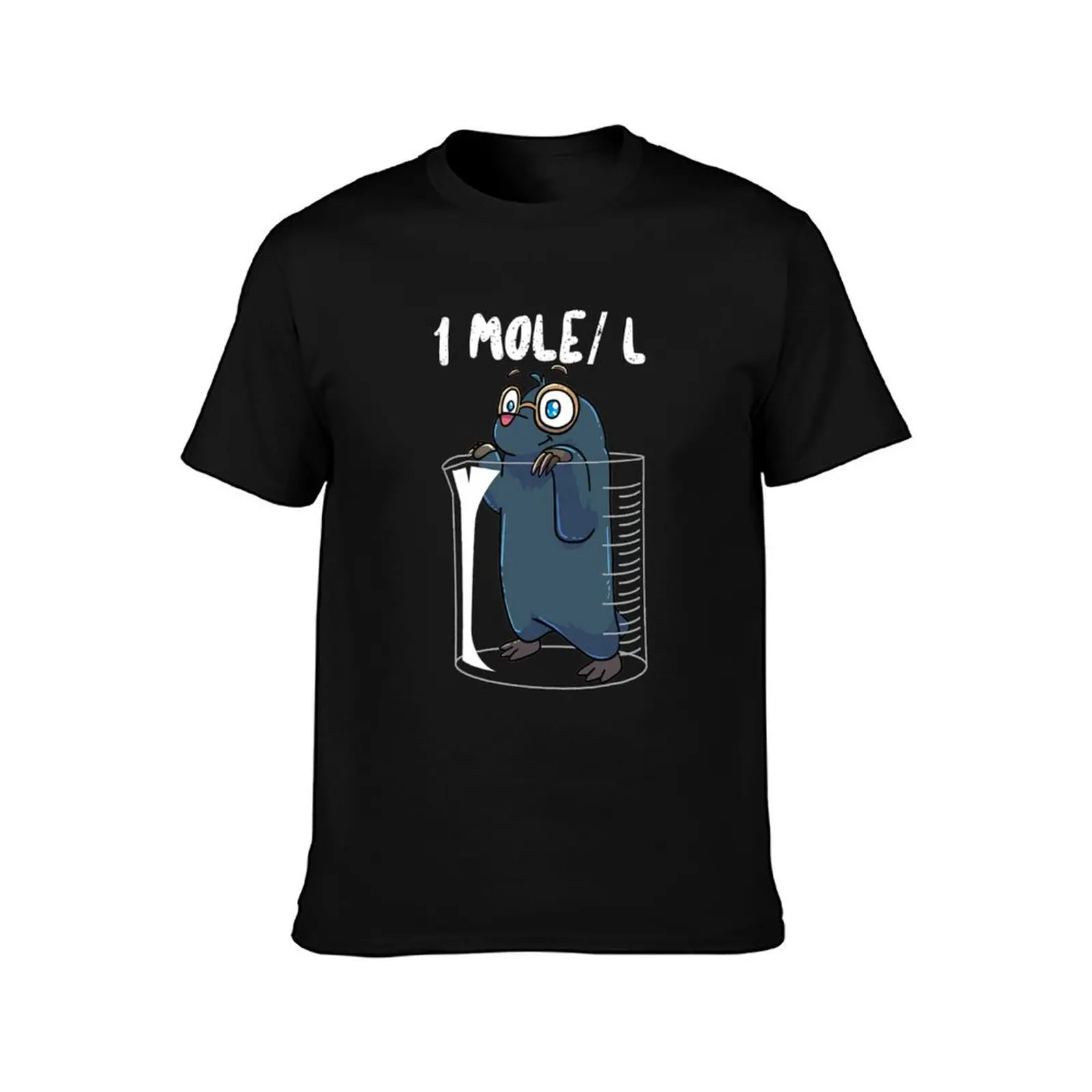 Chemistry Chemist Student Science Teacher Mole T-Shirt Active Wear Sports for Men T-Shirt