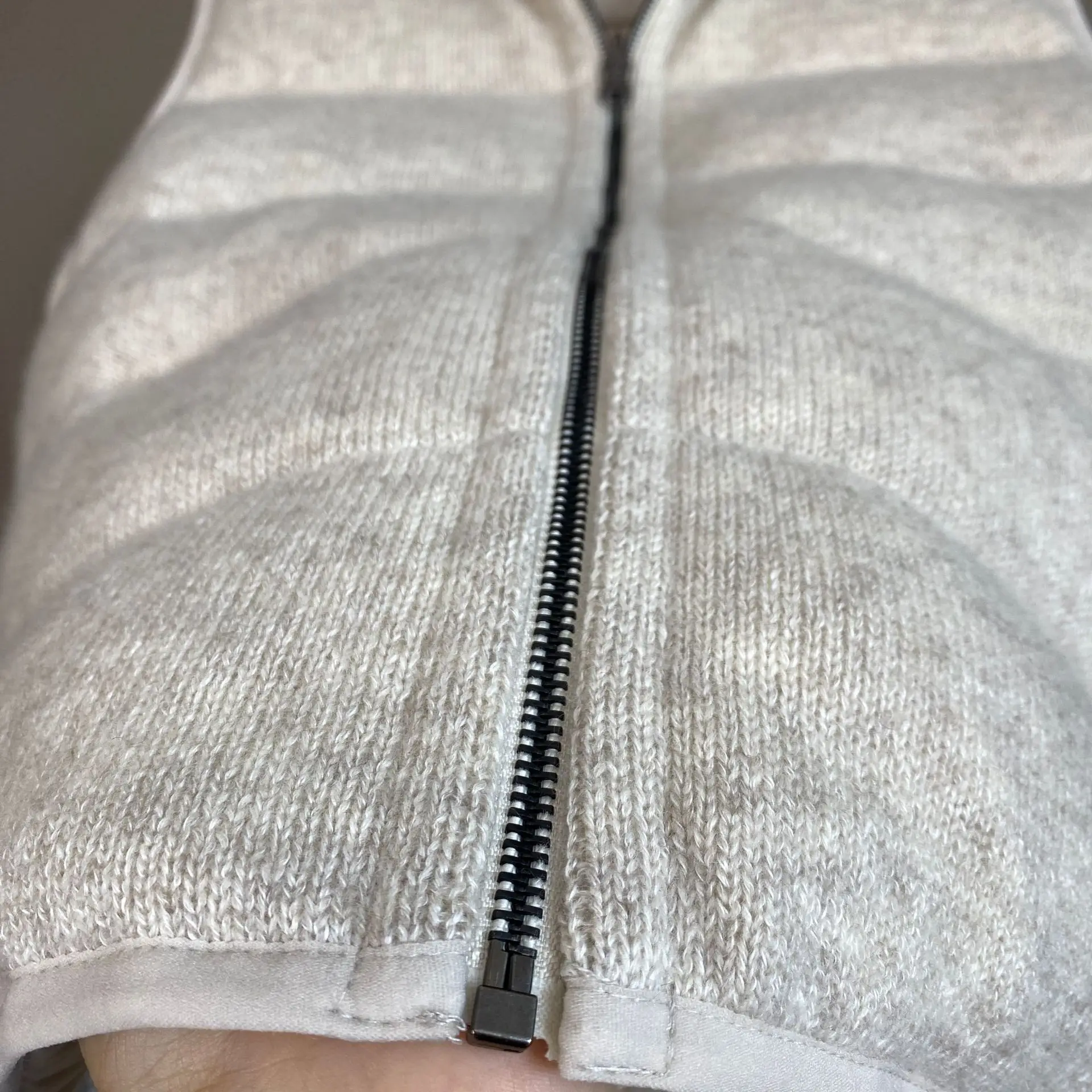 2025 가을 겨울 신상 스탠드 칼라 캐시미어 린넨 구스 다운 베스트 패셔너블하고 다재다능한 여성용