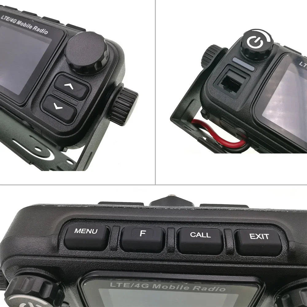 M-7700 4G LTE POC 네트워크 모바일 라디오 M7700 기지국 Linux GPS, Realptt 자동차 라디오와 함께 SOS 작동