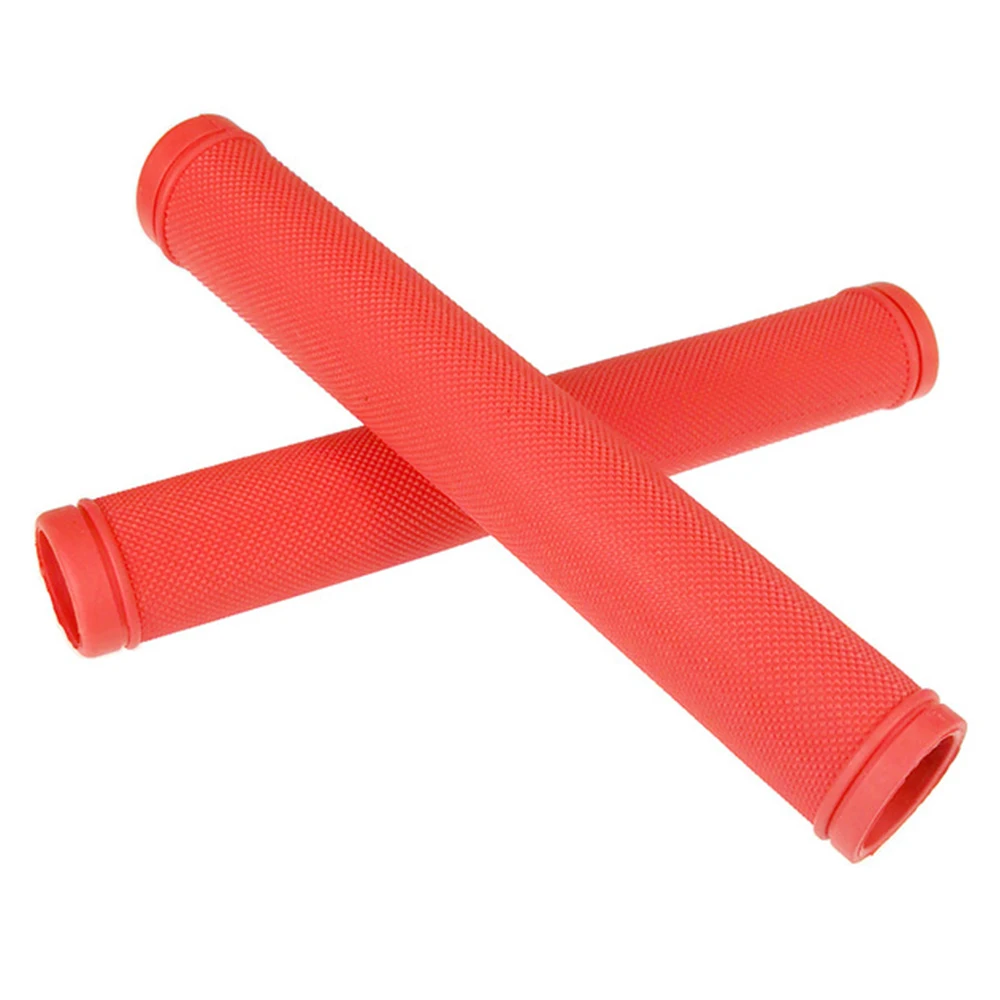 Comfortable Soft Rubber Bicycle Handlebar Grips, Lengthened, Anti-Slip, Road Bike, 170mm