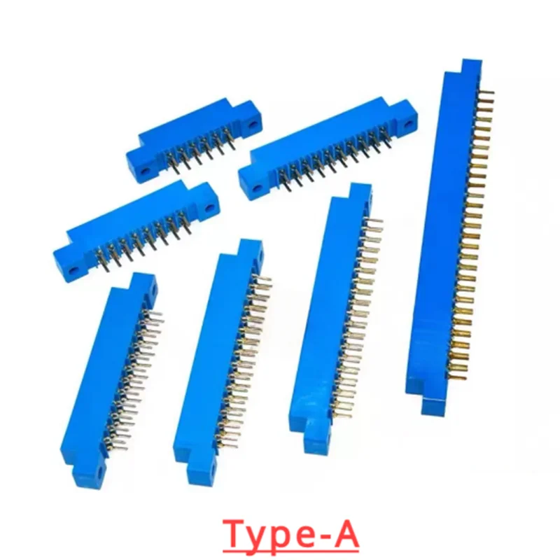 3PCS 805 Strip connector 3.96mm Pitch 12/16/20/24/30/36/44/56P/72 pin PCB Mount Card Edge Connector socket 16P 20P 30P 36P 44P