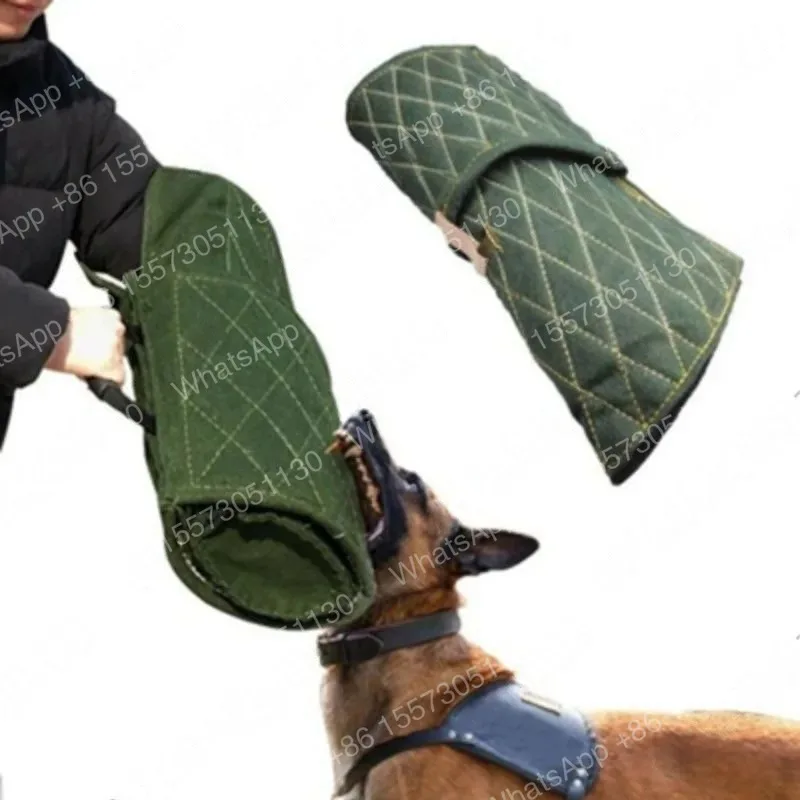 Heavy Duty Dog Training Bite Sleeve Protective Arm Cuff for German Shepherd Police K9 Aggression Control