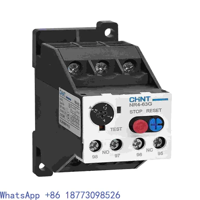 Chint Thermal Relay Overload Relay Protector 380V NR4-63G 1 8 10 16 25 32 45 63A