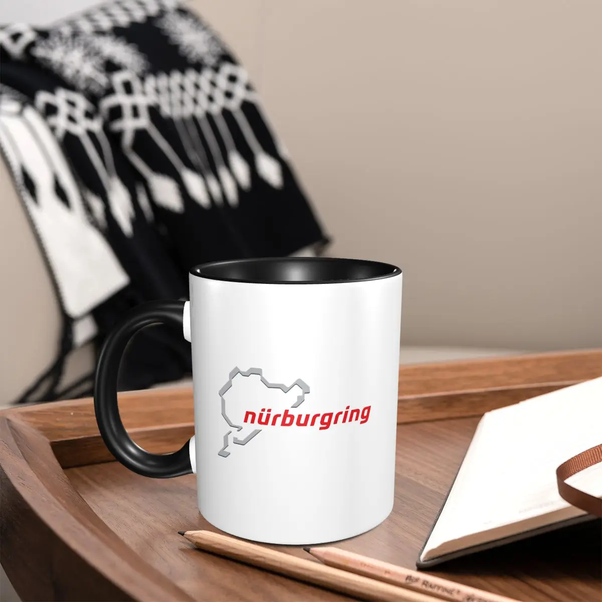 

Race Track Germany Nurburgring Mug Funny Ceramic Coffee Cups Tea Mugs Milk Cup Drinkware Gift for Woman Man