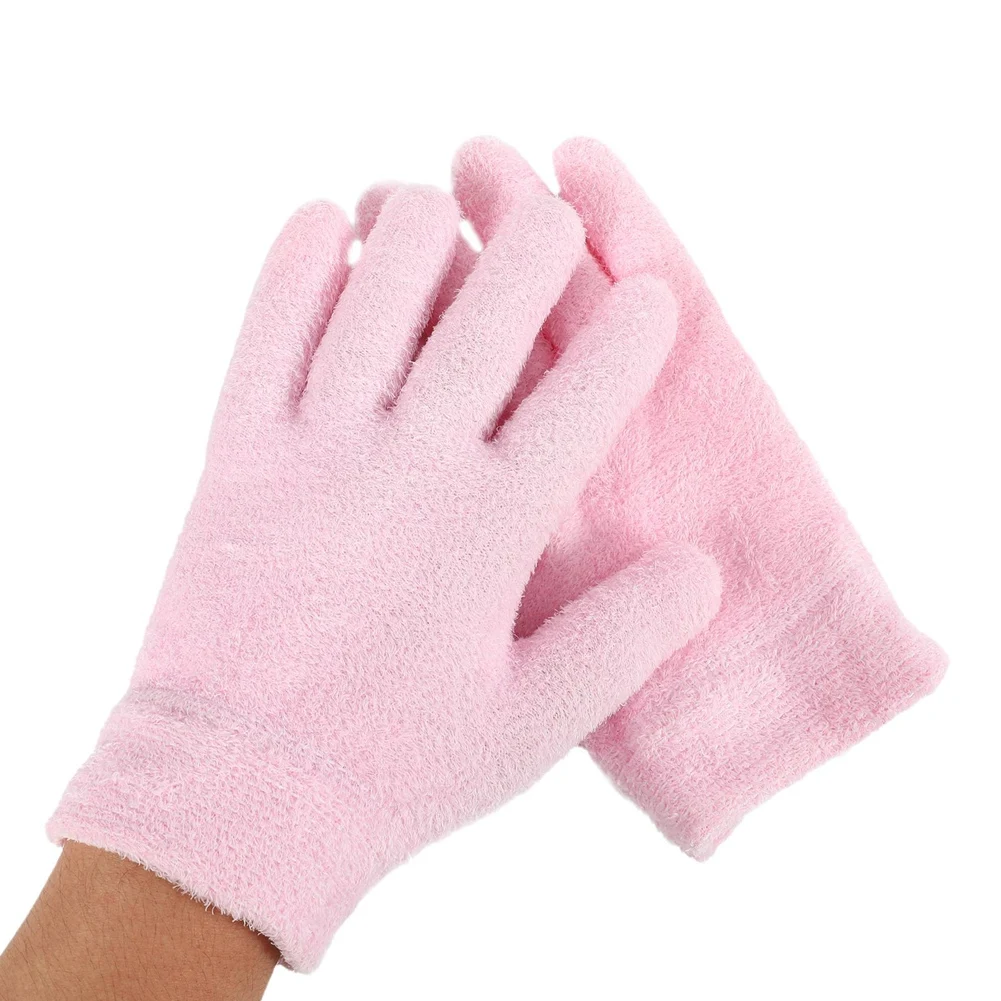 4X Moisturizing Gloves Gel Lining Cotton Glove With Essential Oils And Vitamins
