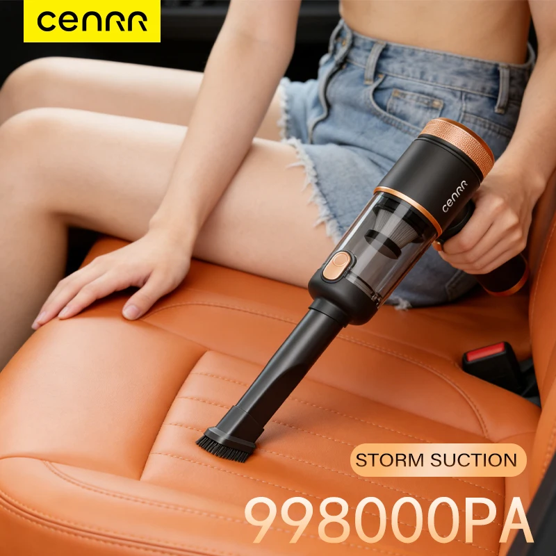 CENRR 985000PA Mini Powerful Wireless Car Vacuum Cleaner Strong Suction Portable Car Cleaner for Home Appliance Air Blower