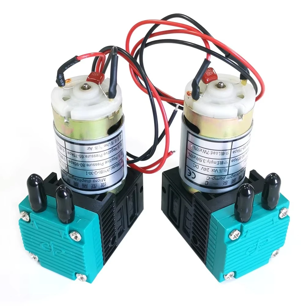 24V DC  Air Pump Replacement Vacuum Air Pump Compatible with Inkjet Coding Printer Spare Parts