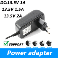 DC 13.5V 1A 13.5V 2A 13.5V 1.5A Power Adapter Audio Charger Charging Cable UK Plug AU Plug 5.5*2.1MM Power Supply