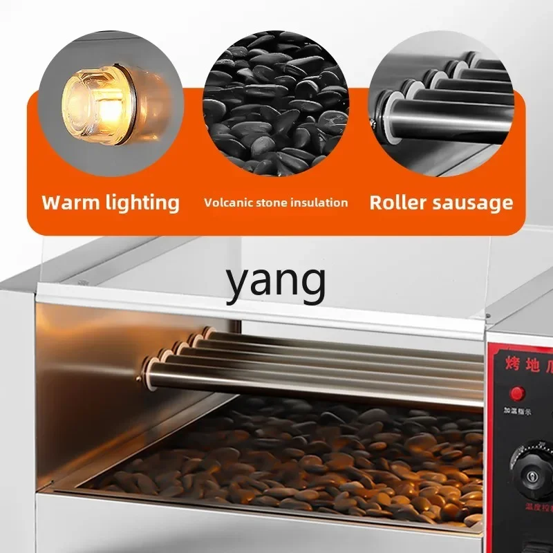 Máquina automática de torrefação de batata doce LTT, barraca comercial, forno elétrico de rua