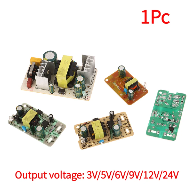 1Pc 3V/5V/6V/9V/12V 1A/2A 24V 2A Switching Power Supply Module Overvoltage Overcurrent Short Circuit Protection Switch.
