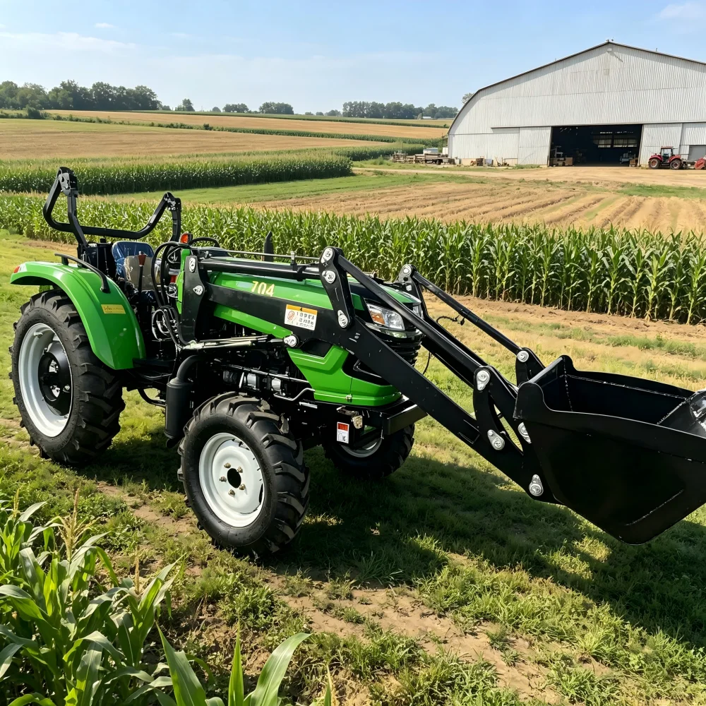 70HP 4WD Farm Tractor Comfort Operating Cabin Modern Agricultural Machinery