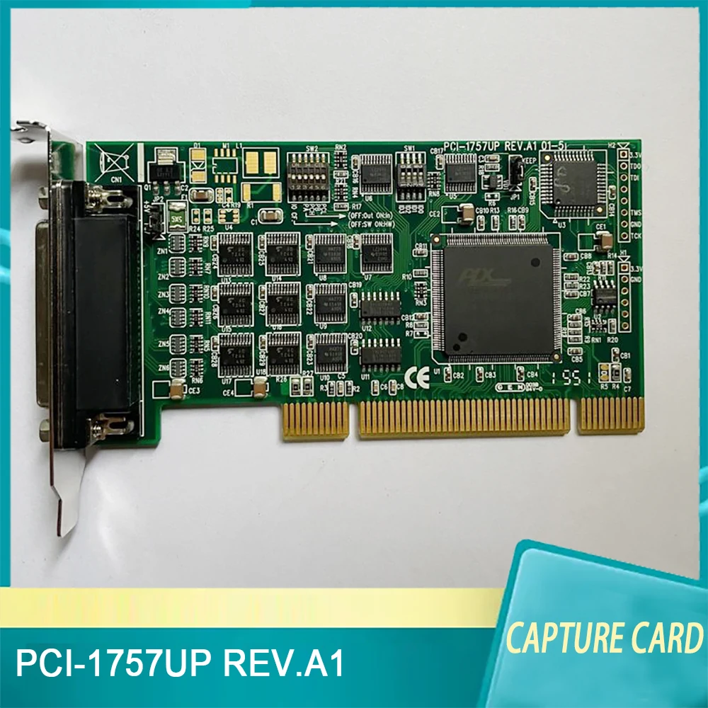 

PCI-1757UP REV.A1 24-Channel Digital Input/Output Capture Card For Advantech