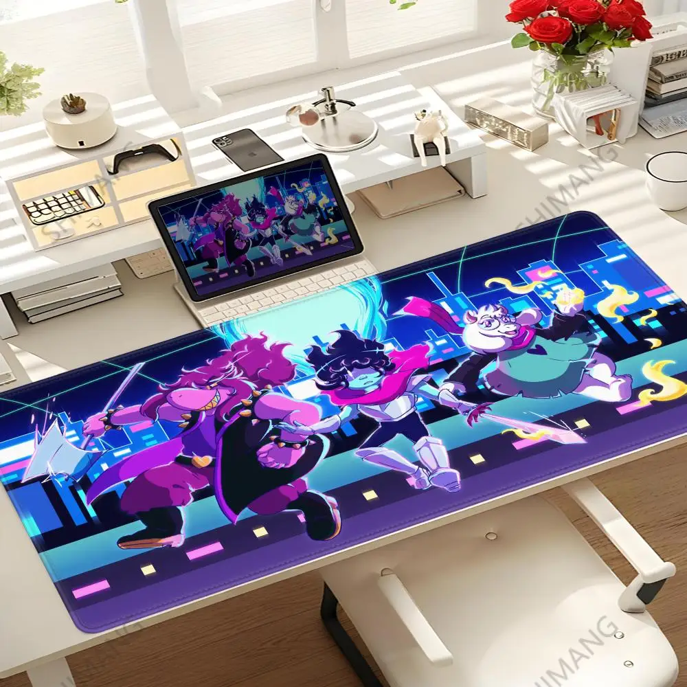

Deltarune Mouse Pad Keyboard Mousepad lauge 1200X600 mm Desk Mat PC Gamer Office Carpet Home Table pad