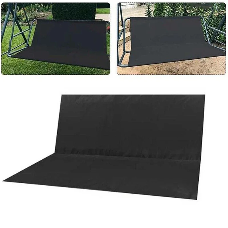 Capas de balanço impermeáveis favoritas do cliente para cadeira de balanço de pátio ao ar livre, almofada de balanço de tecido de substituição de cadeira de estilingue de banco de varanda