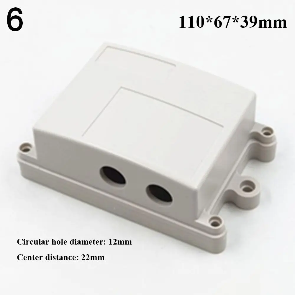 DIY ABS Plastic PLC Controller Housing Waterproof Cover Project Enclosure Boxes Instrument Case Electronic Project Box