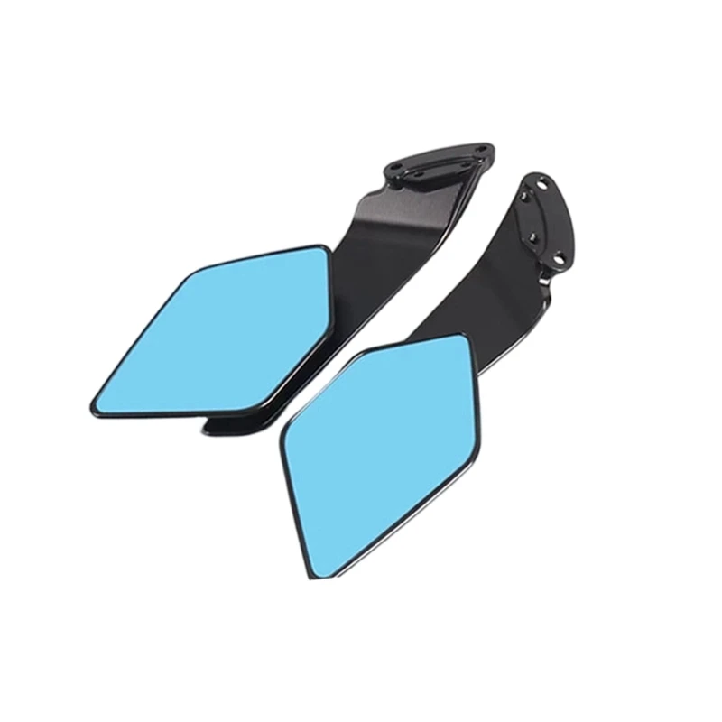 Super Sale Motorcycle Adjustable Rotate Sports Winglet Wing Stealth Mirror for Kawasaki Ninja ZX10R ZX-10R ZX10RR 2019-2025