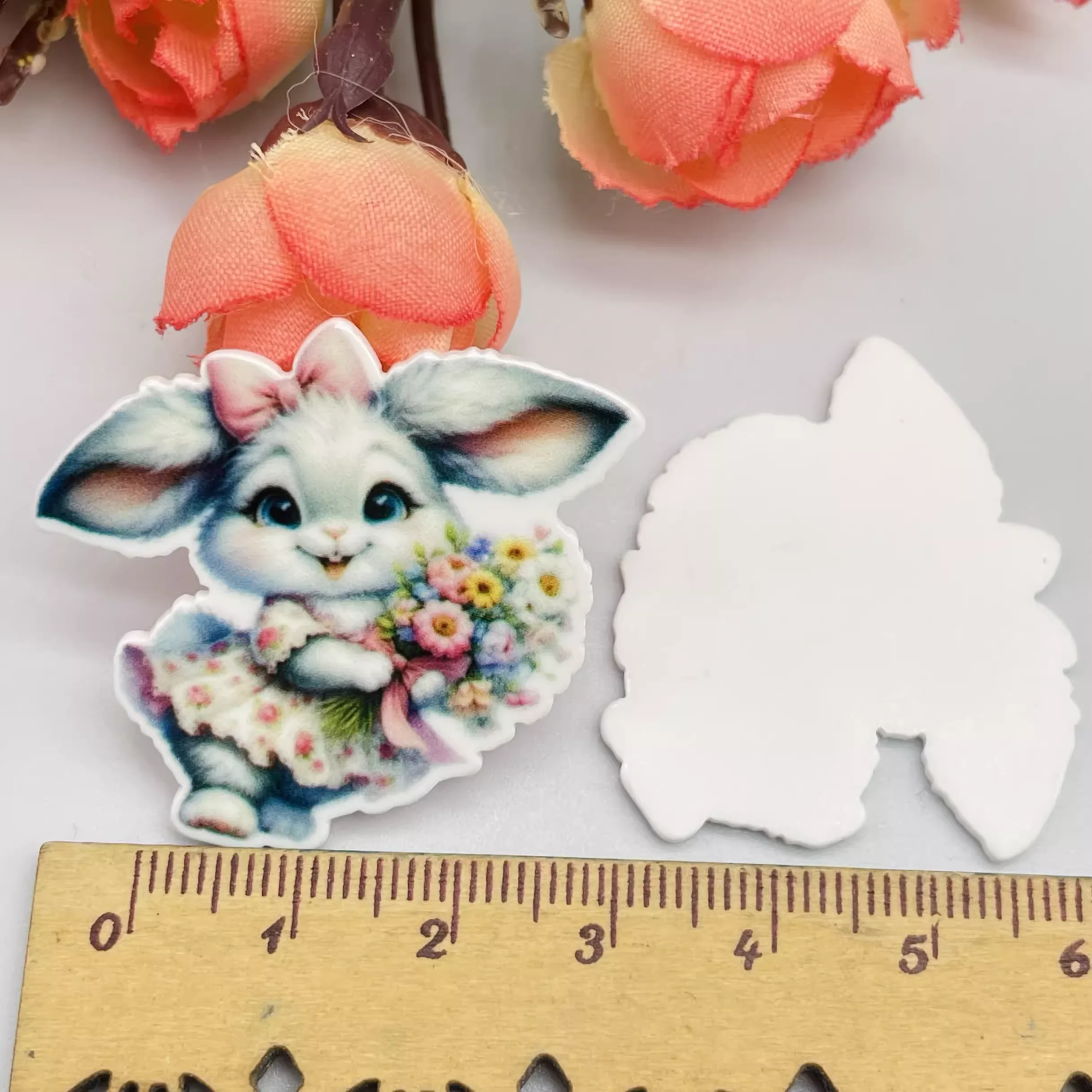 10pcs Cute animals Resin Planar  back Art Decoration Charm Craft DIY Hair Ornament Accessories,