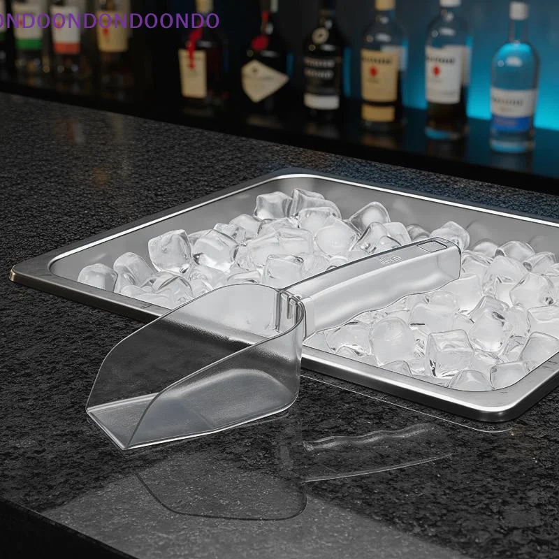 

1pcs Bar Buffet Wedding Favor Party Ice Sugar Sweets Candy Clear Acrylic Scoops Kitchen Gadget Dessert Grain Dry Goods Shovel