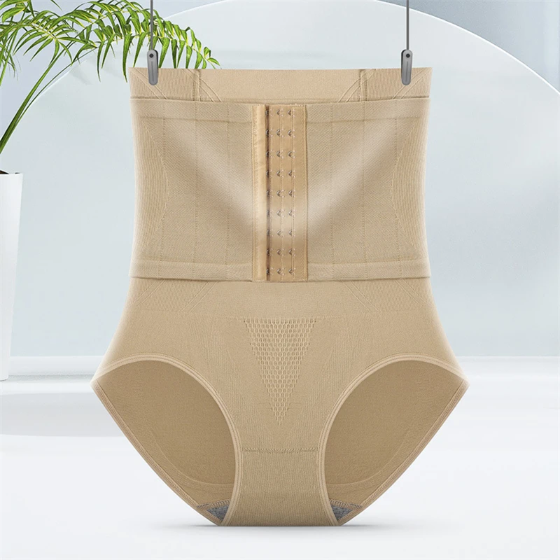 Waist Trainer Corset Shapewear Reducing Body Shaper Sheath Belly Modeling Strap Slimming Underwear Belt Butt Lifter Briefs