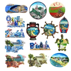 Europe Bulgaria 3D Fridge Magnets Tourism Souvenir Refrigerator Magnets Sticker Collection Handicraft Decoration Articles