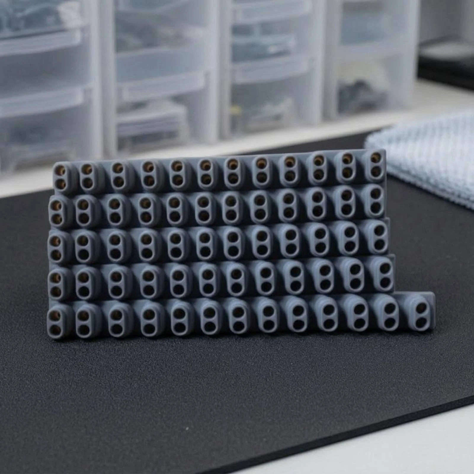 10 Pieces Conductive Rubber Strip Long Narrow Keyboard Touchpoint Strip Music Instrument Part Easy to Install