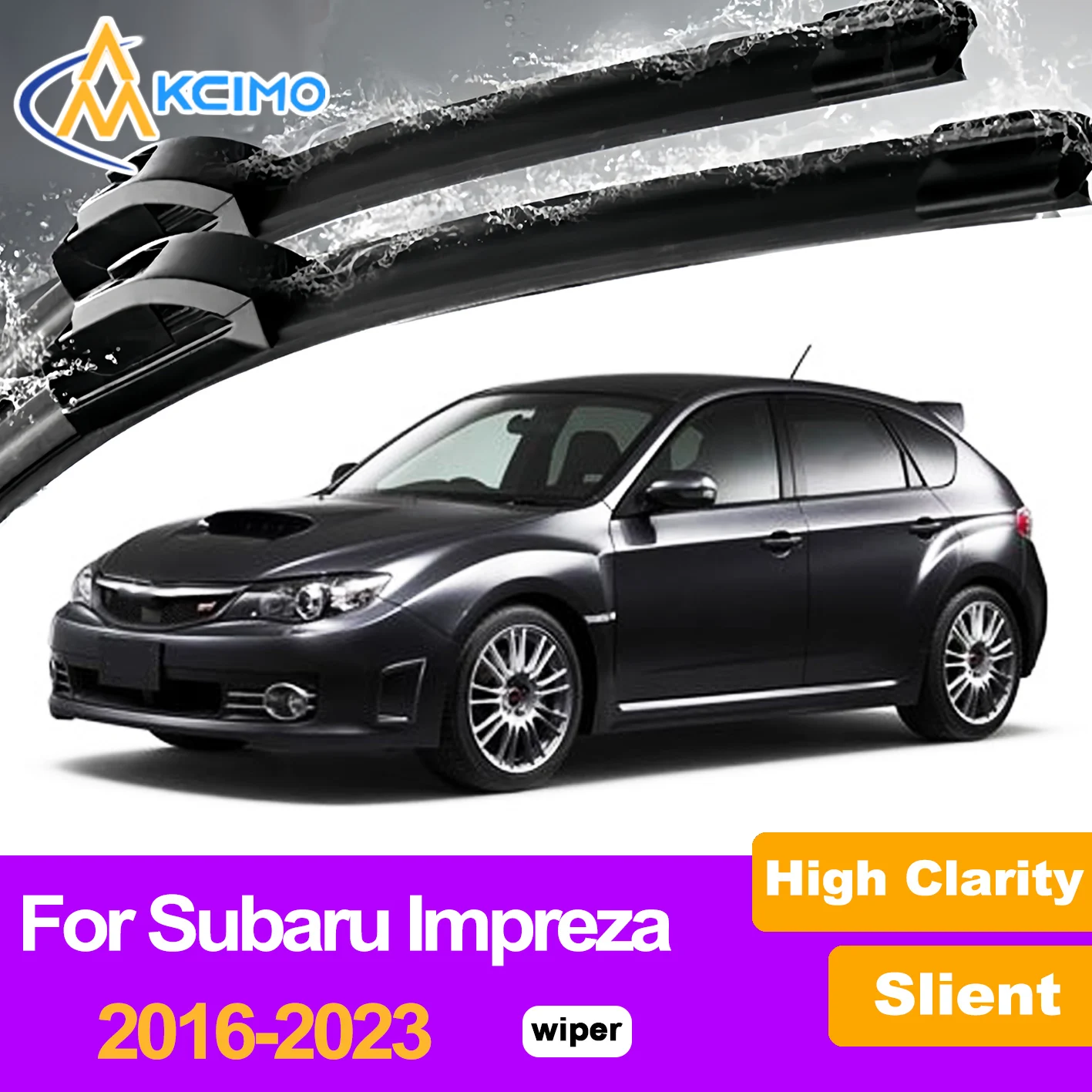 

2Pcs Front Windshield Wiper Blades For Subaru Impreza 2016-2023 Windscreen Window Car Accessories