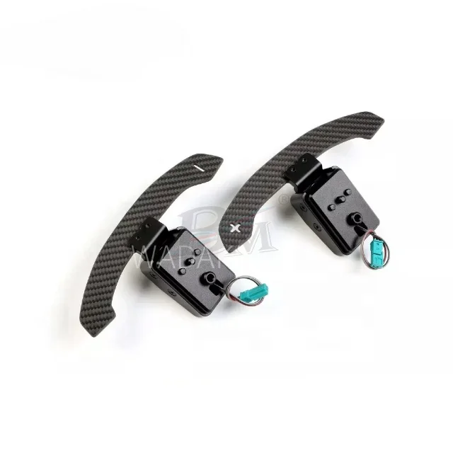 Magnetics  Carbon Fiber Shift Paddles For BMWS   G Chasis F22 G42 F30 G20 G21 F31 F34 F35 G28 F20 F21 F52 F40 F23 F44 F45 F46