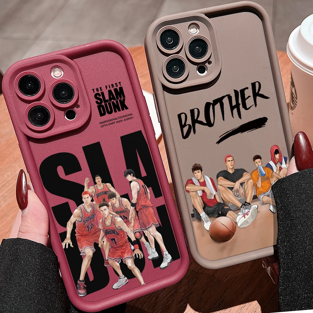 Basketball S-Slams Dunks Phone Case for Xiaomi Redmi Note 15 14 13 12 11 10 Pro Plus 14C 13C 12C 10C Trubo 4 4G 5G Soft Cover view 6