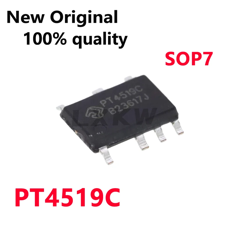 10-50/PCS New PT4519C SOP7 Single-stage linear LED driver chip In Stock
