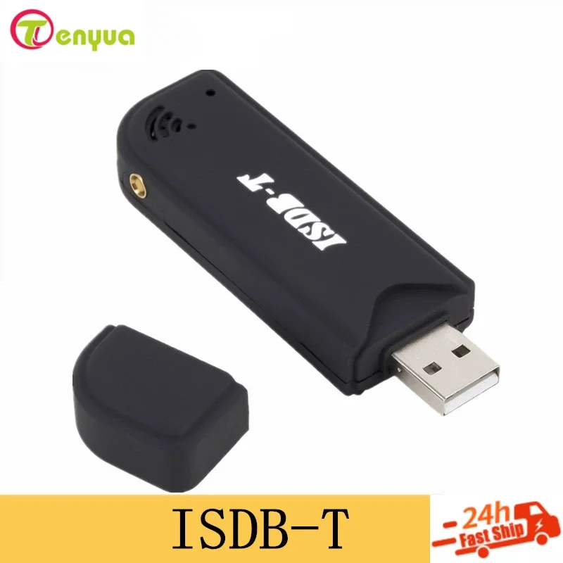 

2025 TenYua Mini Digital ISDB-T USB2.0 TV HDTV Tuner Stick Receiver Recorder With Remote Control Antenna for Brazil