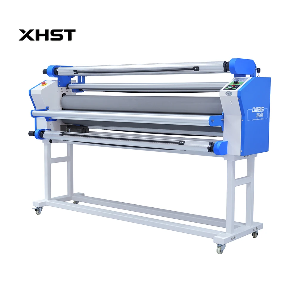 DMS-1700A Electric Wide Format Advertising Lamination Machine Automatic Cold And Hot Carton-Packed Wood Material