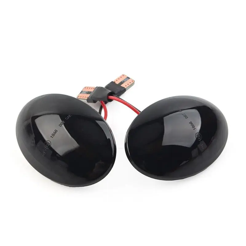 

Top!-2Piece Black Turn Signal Blinker Lamps Car Fender Light For Opel Corsa B Corsa C Astra F Combo B Combo C