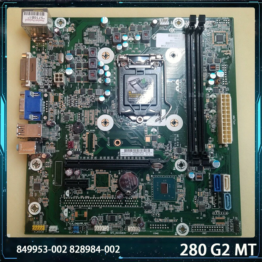 

849953-002 828984-002 For 280 G2 MT Motherboard LGA1151 H110