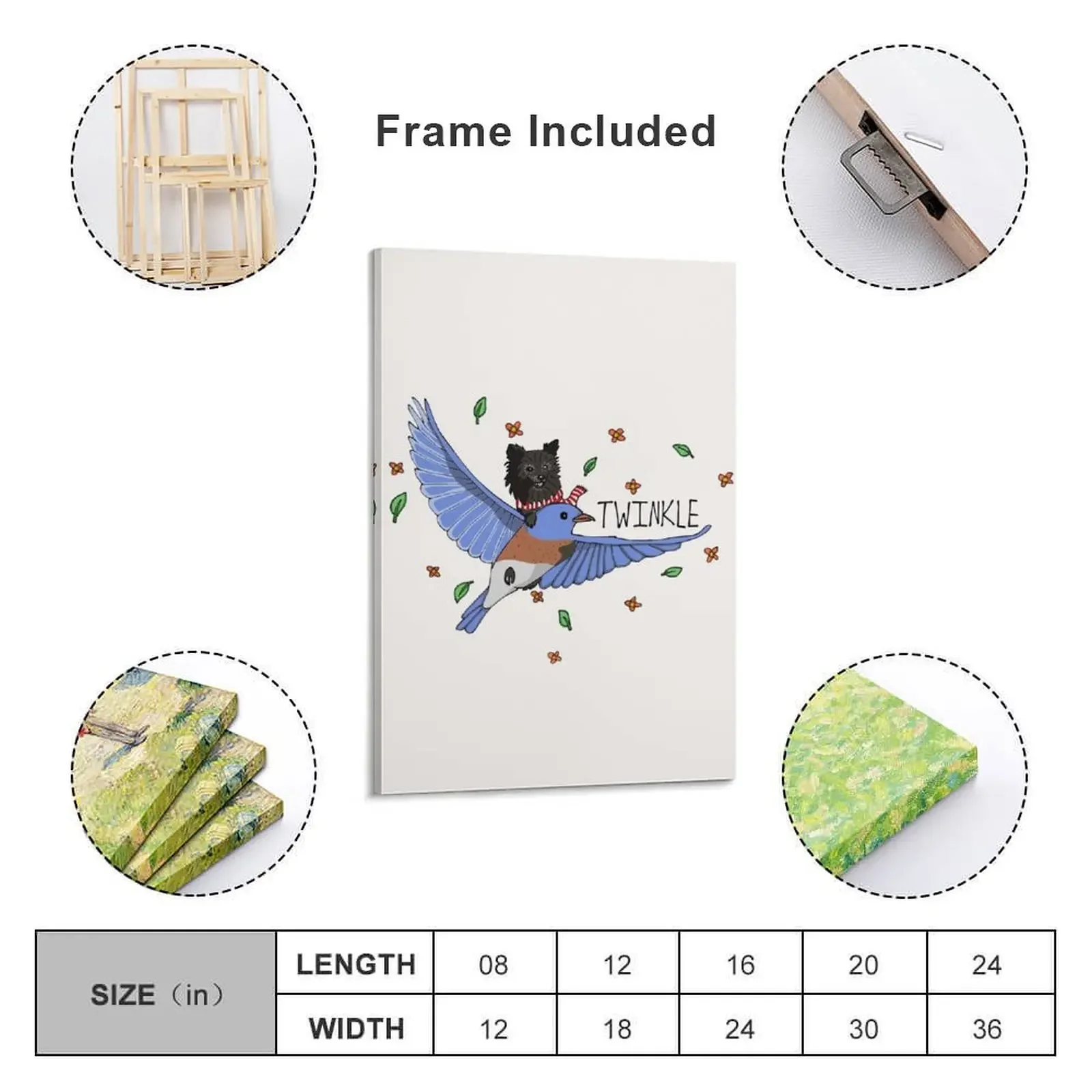 Twinkle Canvas Painting Wall paintings home decors accessories