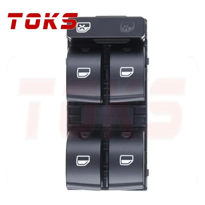 TOKS 8E0959851B Driver Side Electric Master Window Control Switch For AUDI A4 S4 B6 B7 RS4 SEAT Exeo 2000-2007 8E0959851D