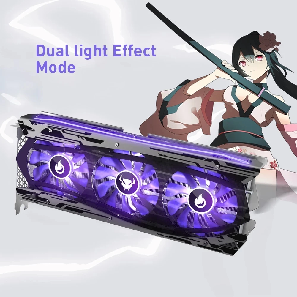 YESTON RTX3060-12GD6 LB GA Graphic Card GDDR6 NVIDIA rtx 3060 12G 192bit 8Pin Gaming GPU Video Cards RGB Computer Desktop GPU