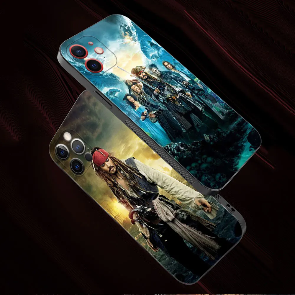 Pirates of the Caribbean Johnny Depp For Apple iPhone 15 14 13 12 11 Pro Max 13 12 Mini XS Max XR X 7 8 Plus Case