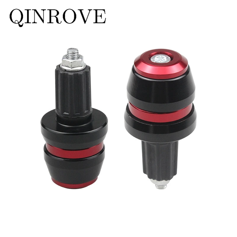 

Motorcycle Handlebar End Grips Cap 7/8" 22mm Weight Balanced Plug for Suzuki GSX 600 750 125 1400 Gixxer 150 Instruder VL 1800