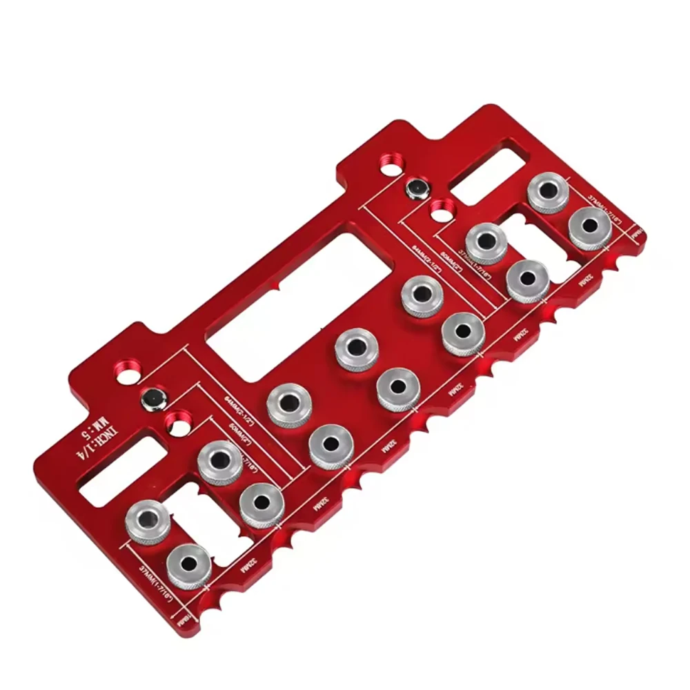 NEW Hole positioner. One set of handle pitch punching positioner, aluminum bag hole fixture kit, straight hole punching template